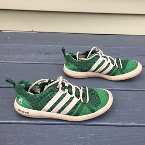 Green Adidas Climacool shoes size 6.5 youth sale